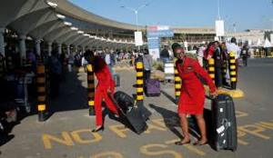 arrivals at nairobi airport